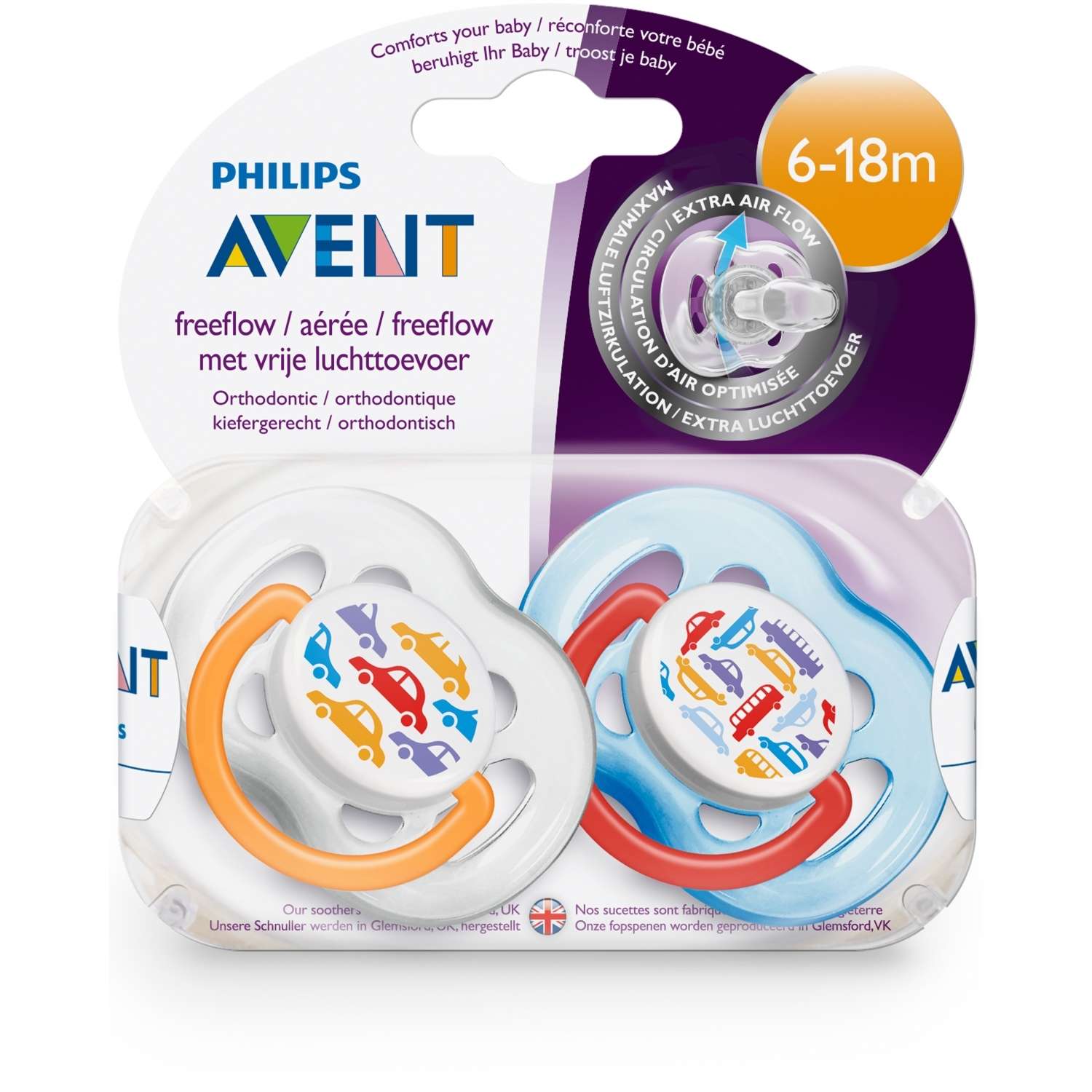 Пустышка Philips Avent от 6 мес. 2 шт. - фото 4