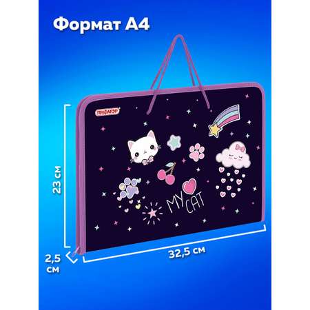 Папка для труда Пифагор А4