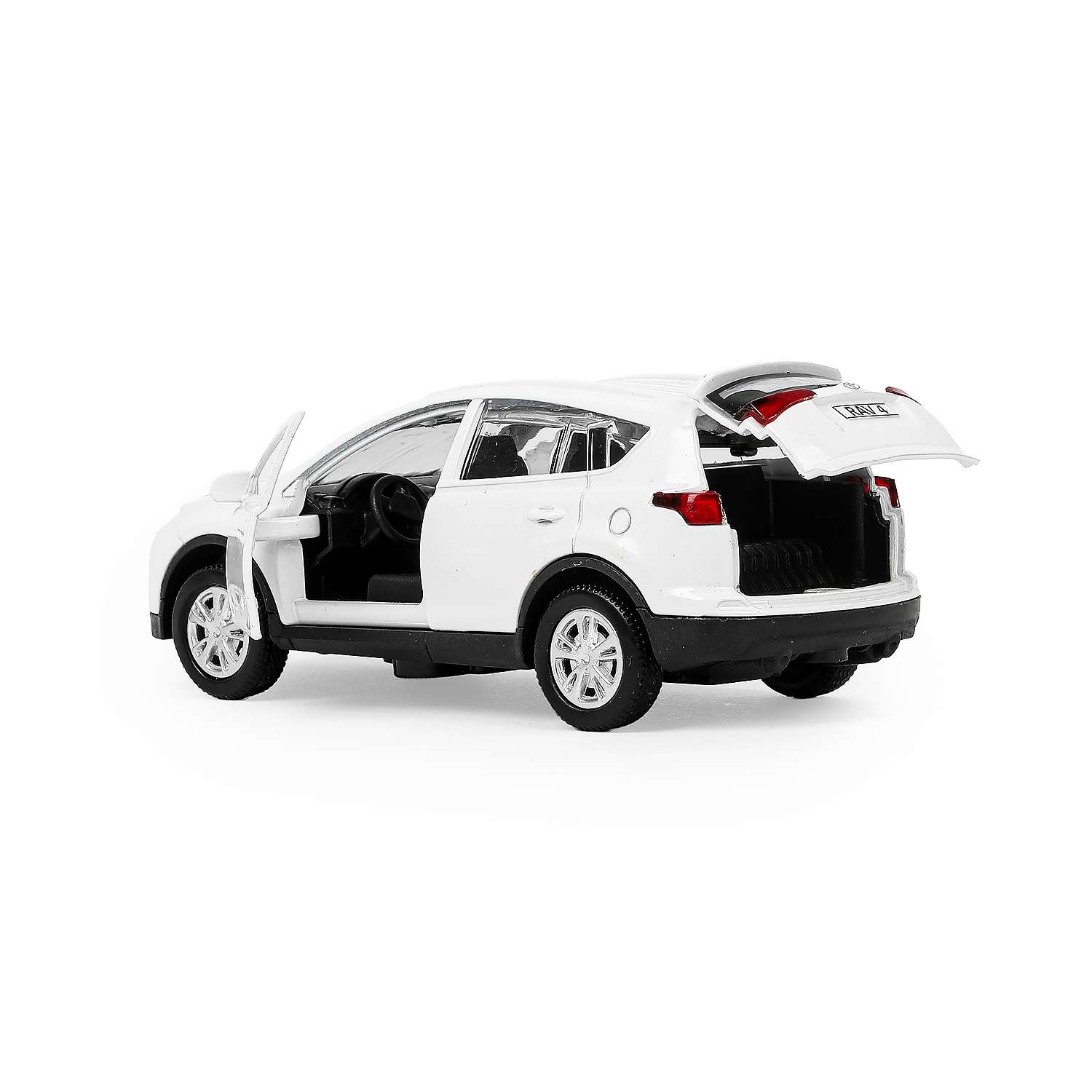 Автомобиль Технопарк Toyota Toyota Rav4 белый 389221 - фото 7