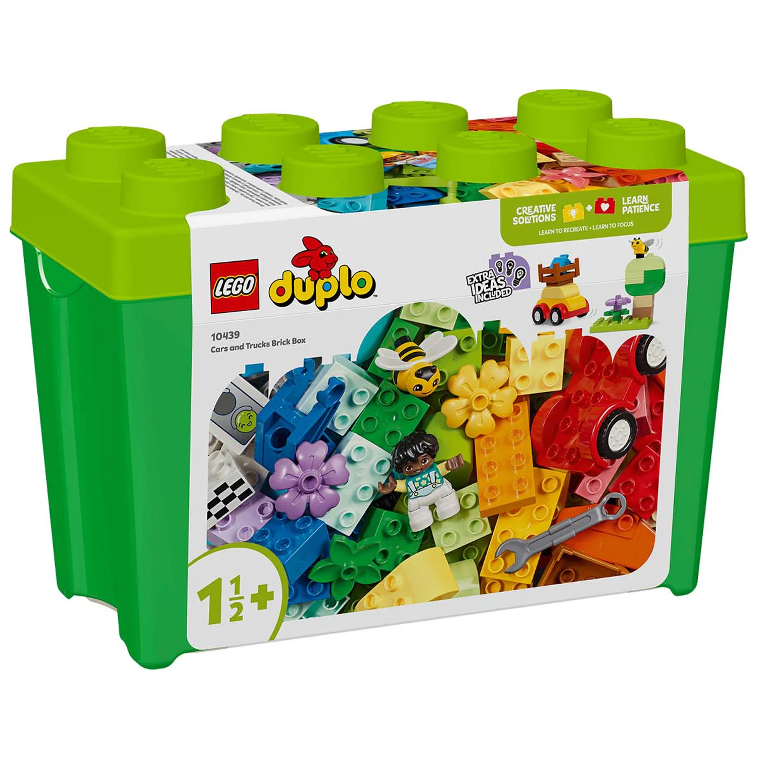 Конструктор LEGO DUPLO Коробка с кубиками 80 дет. - фото 11