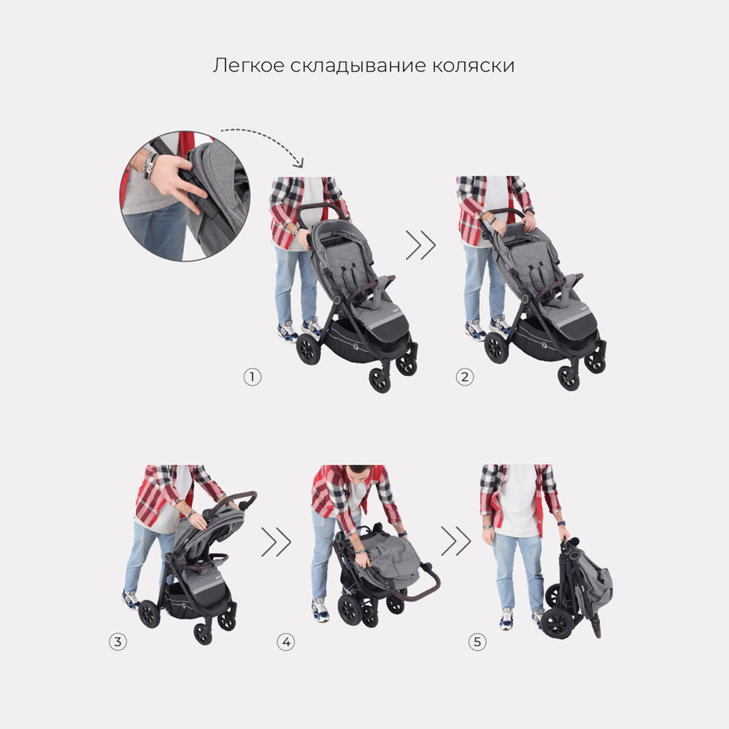 Коляска прогулочная Rant - фото 9