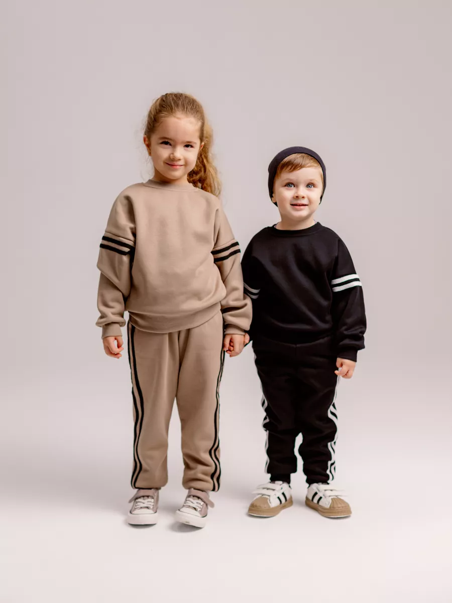 Спортивный костюм BabyDreams KS10/бежевый костюм спортивный - фото 12