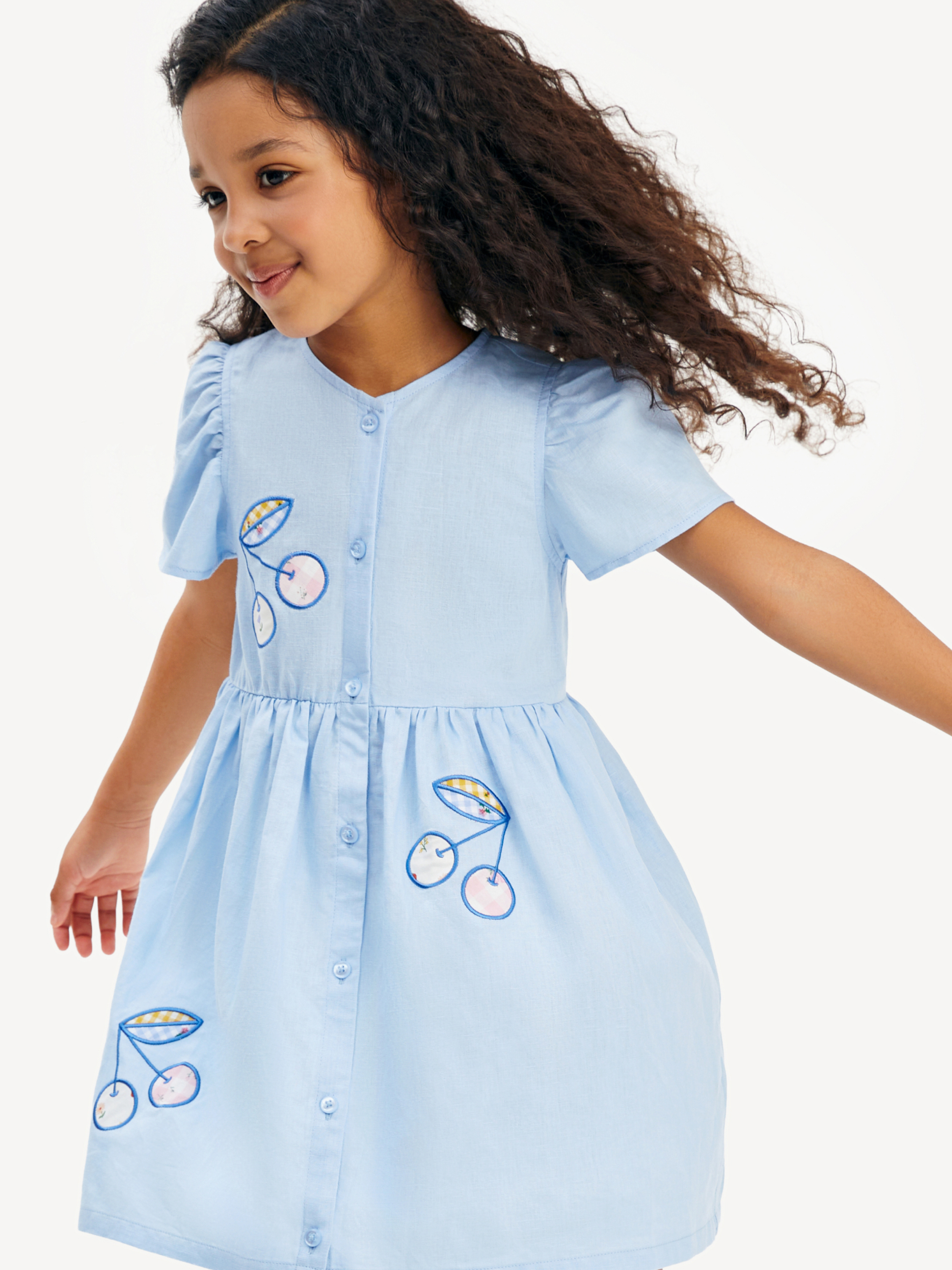 Платье Junion 905310.TDRS0027-Light-blue-2 - фото 3