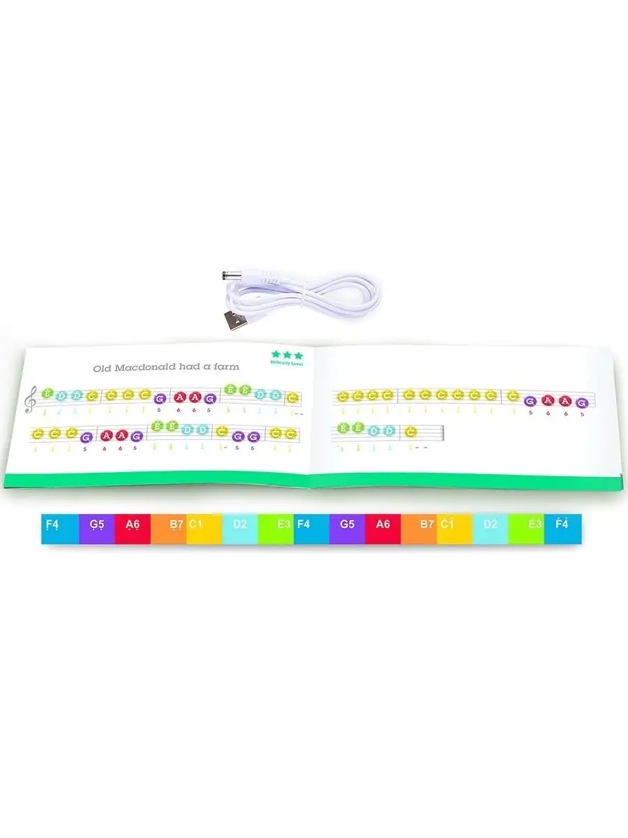 Игрушка музыкальная Hape Пианино черное детское пианино - фото 10