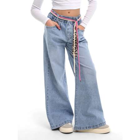 Джинсы-палаццо СИНИЙ МИР