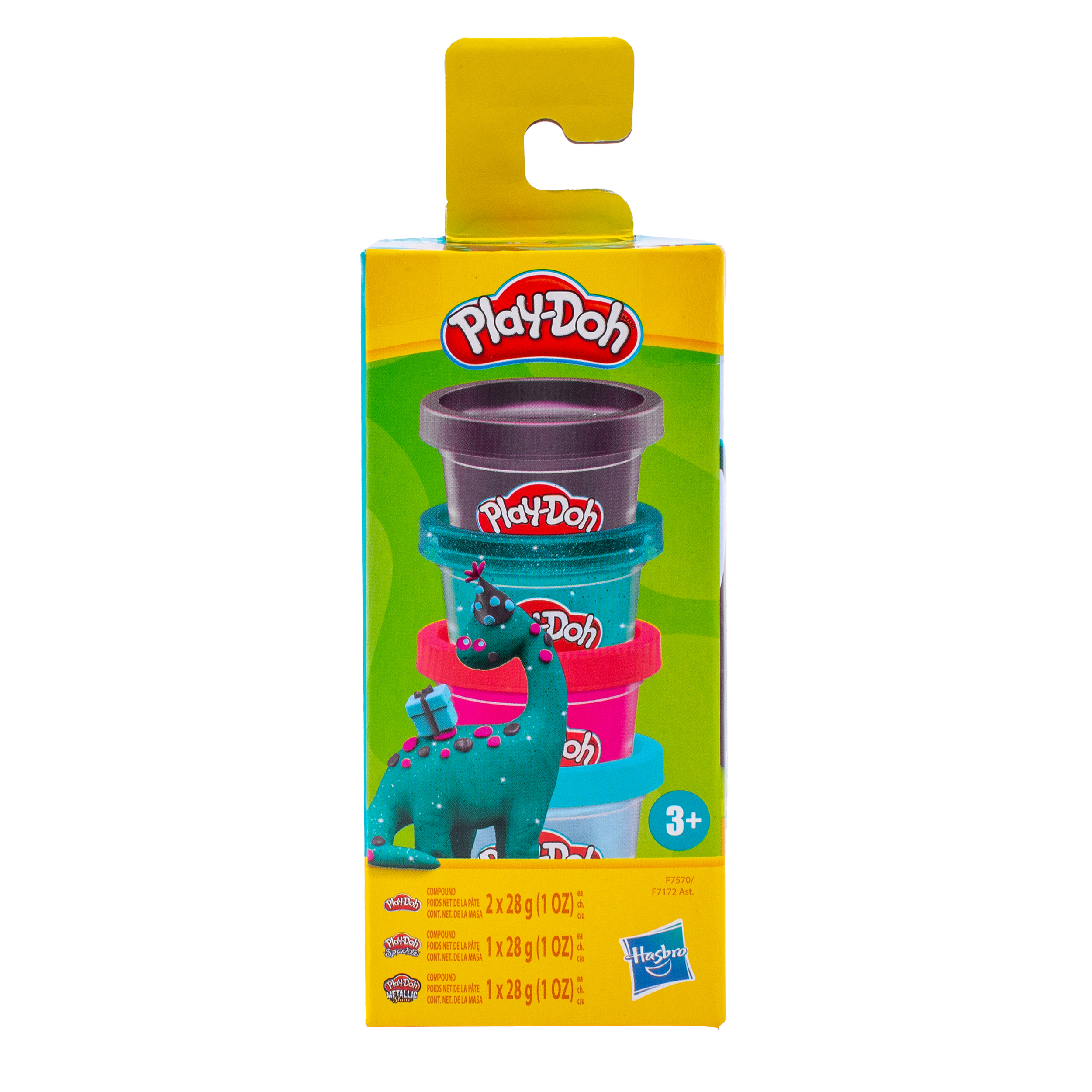 Масса для лепки Hasbro Play-Doh Динозавры 4 цв. - фото 4