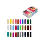 Нитки для шитья Develia армированные 40/2 200 м швейный набор 30 цветов с иголками