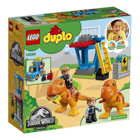 Конструктор LEGO DUPLO Башня Ти-Рекса блочный