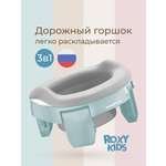 Горшок ROXY-KIDS Дорожный, трансформер Дорожный голубой
