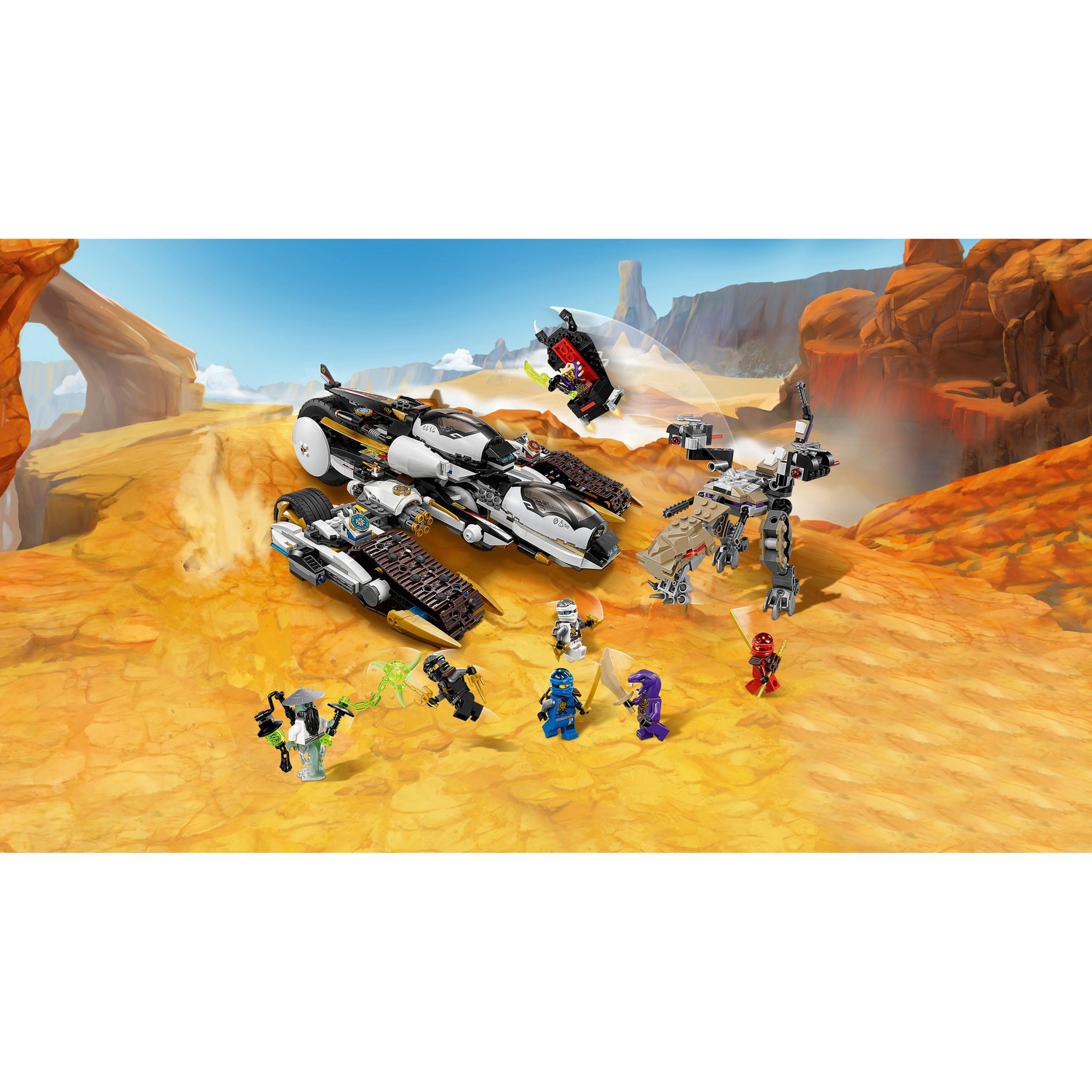 Конструктор LEGO NINJAGO блочный - фото 5