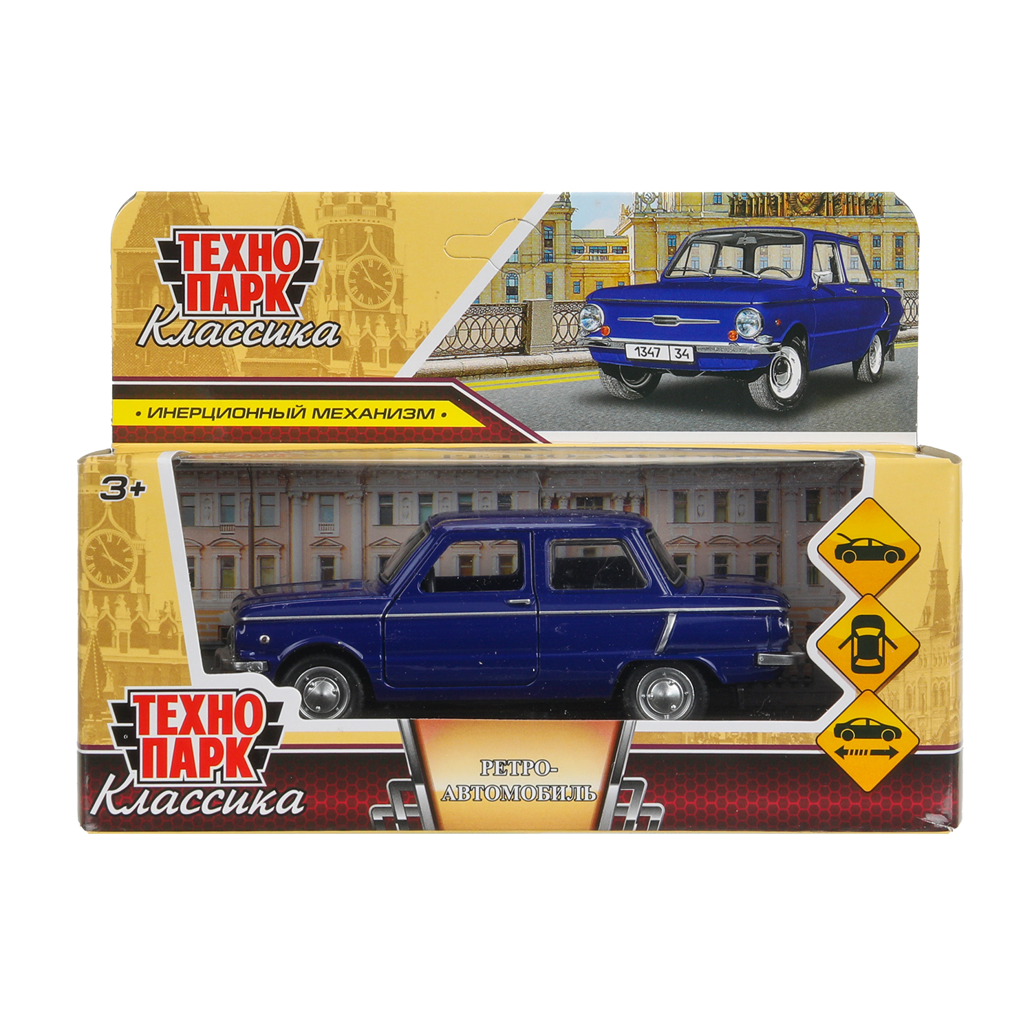 Автомобиль Технопарк Ретро 394961 - фото 2