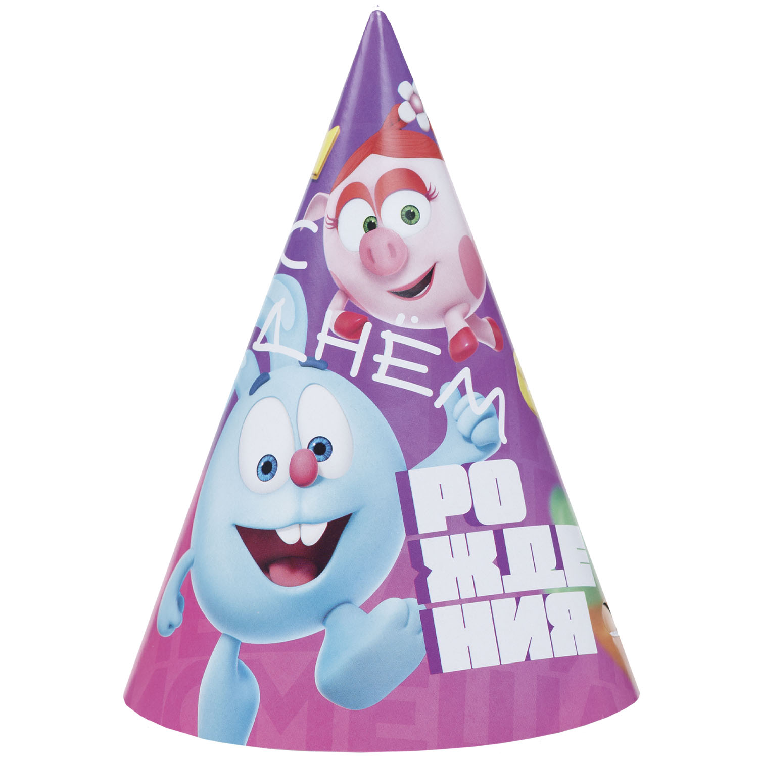 Колпак Веселая затея 6 шт. - фото 1