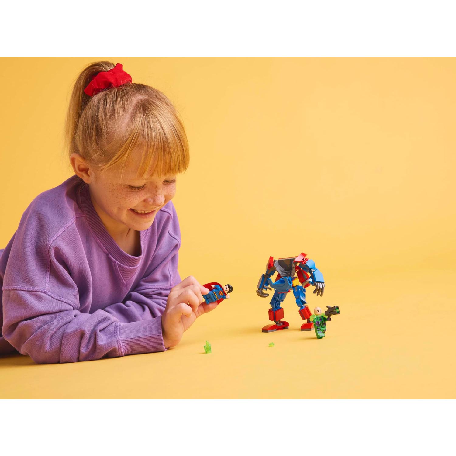 Конструктор LEGO DC Super Heroes Супермен против Лекса Лютера 120 дет. - фото 7