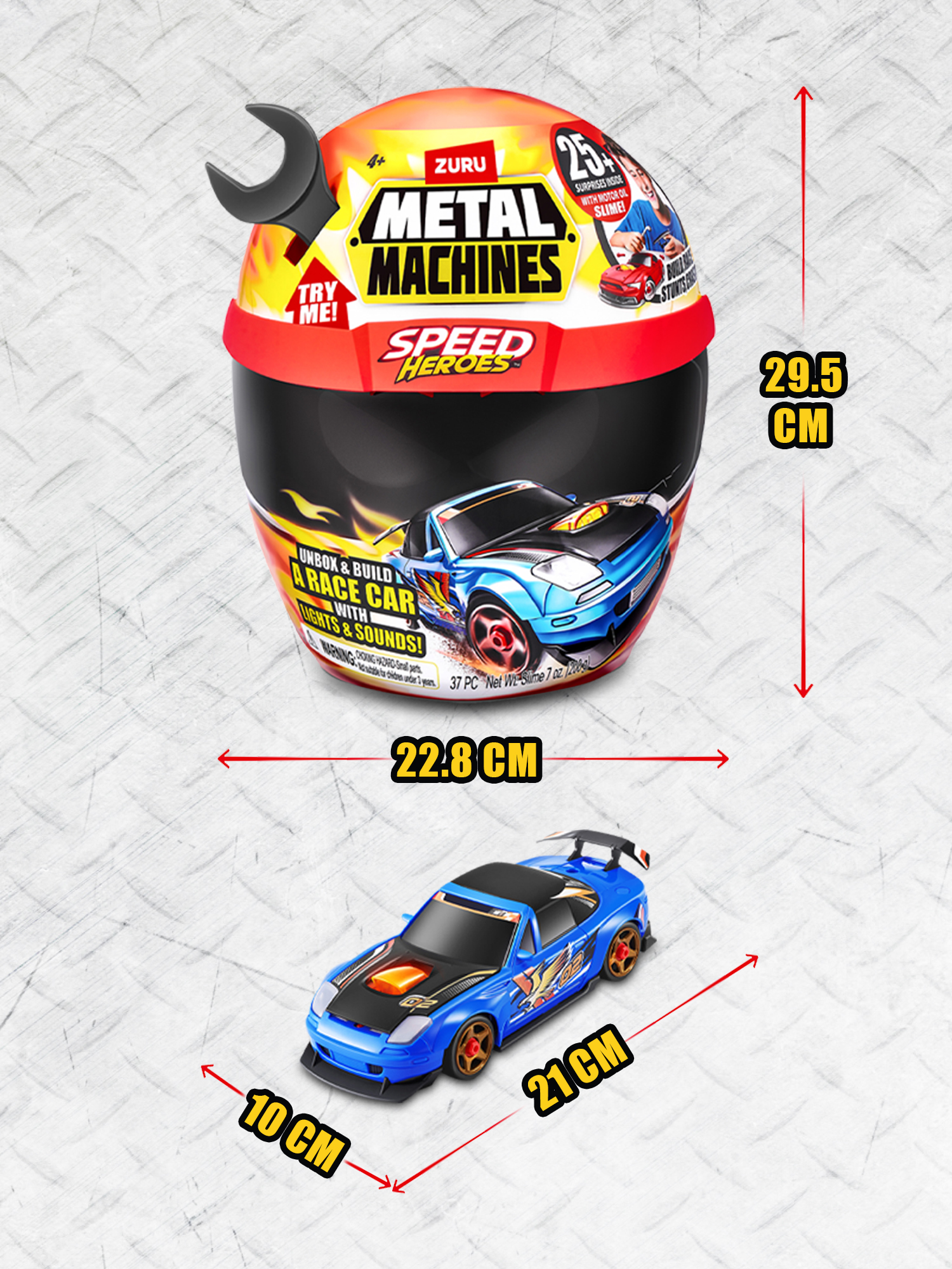 Игровой набор Metal Machines Speed Hero 67125 - фото 3