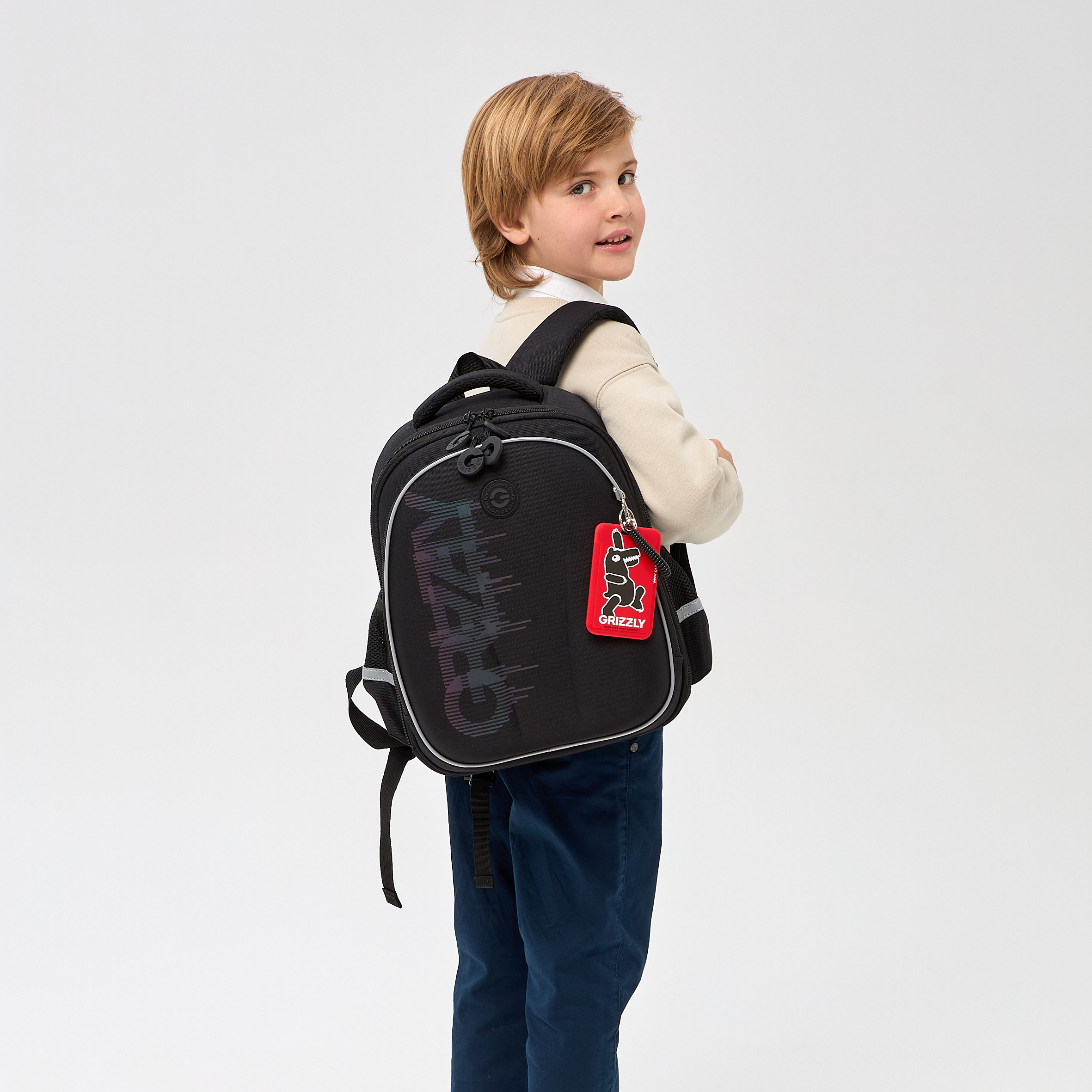 Ранец Grizzly Надпись - фото 16