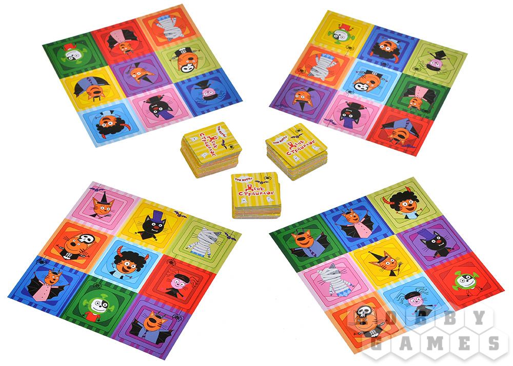 Настольная игра Hobby World Три кота День страшилок - фото 4
