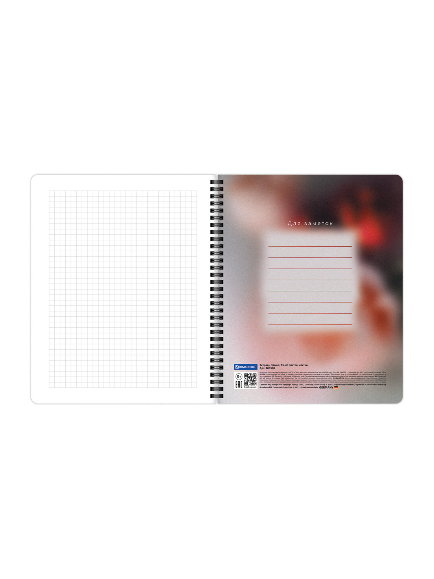 Тетрадь Brauberg клетка 48 лист. 4 шт. - фото 13
