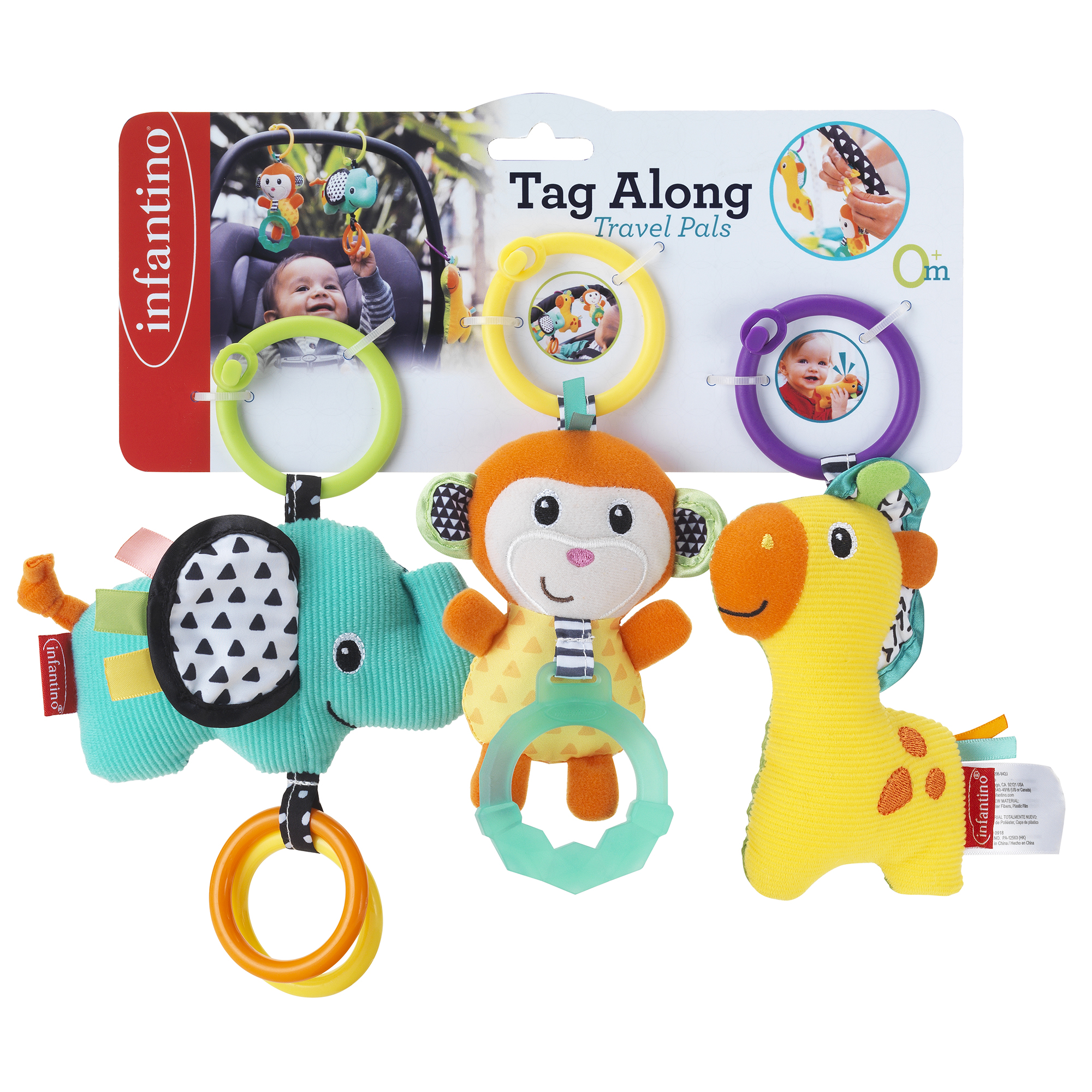 Игрушка INFANTINO Друзья - фото 5