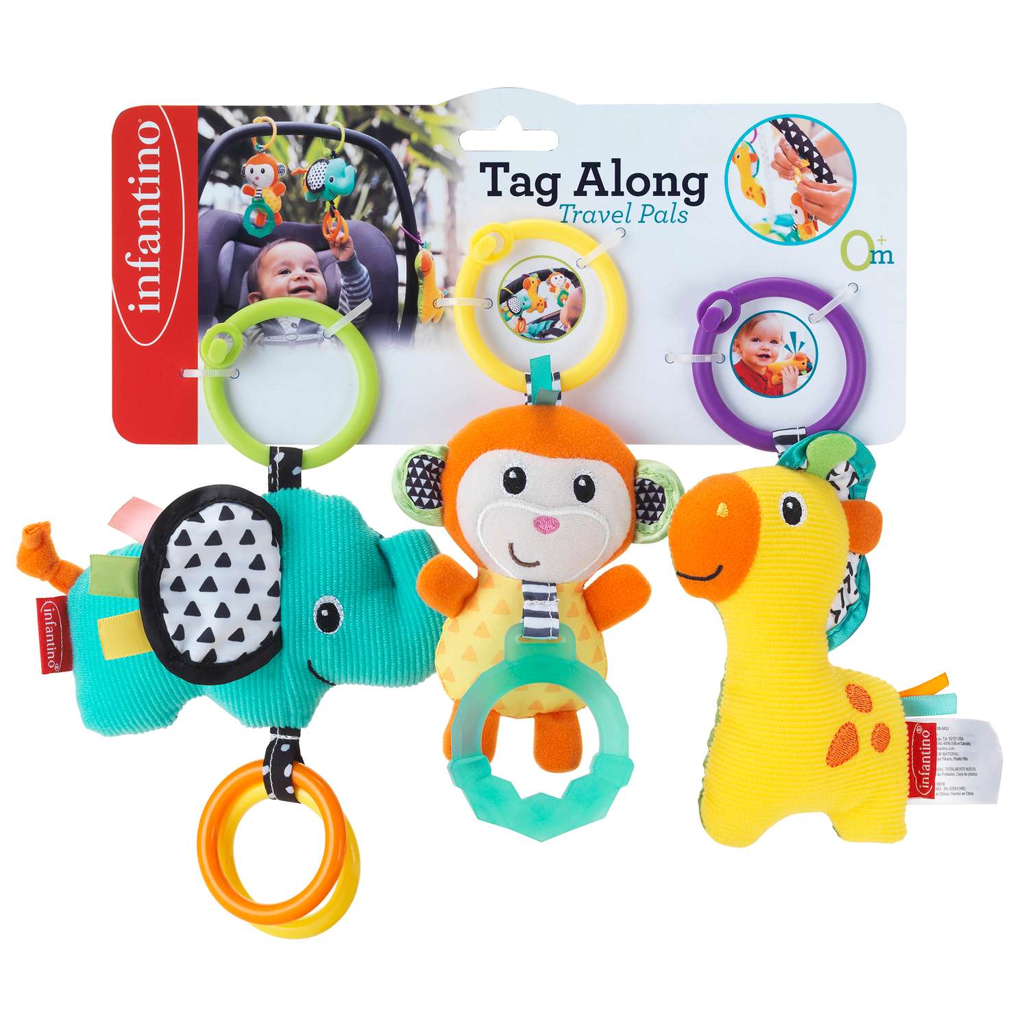 Игрушка INFANTINO Друзья - фото 5