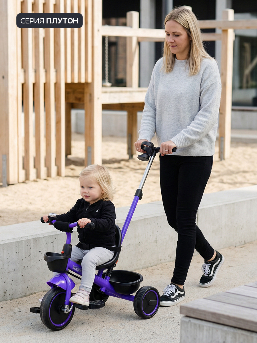 Трехколесный велосипед Velobibi 10 дюймов - фото 6