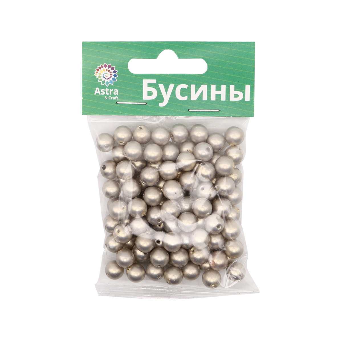 Набор для творчества Astra Craft бусины жемчуг 8 мм 25г круглые - фото 6