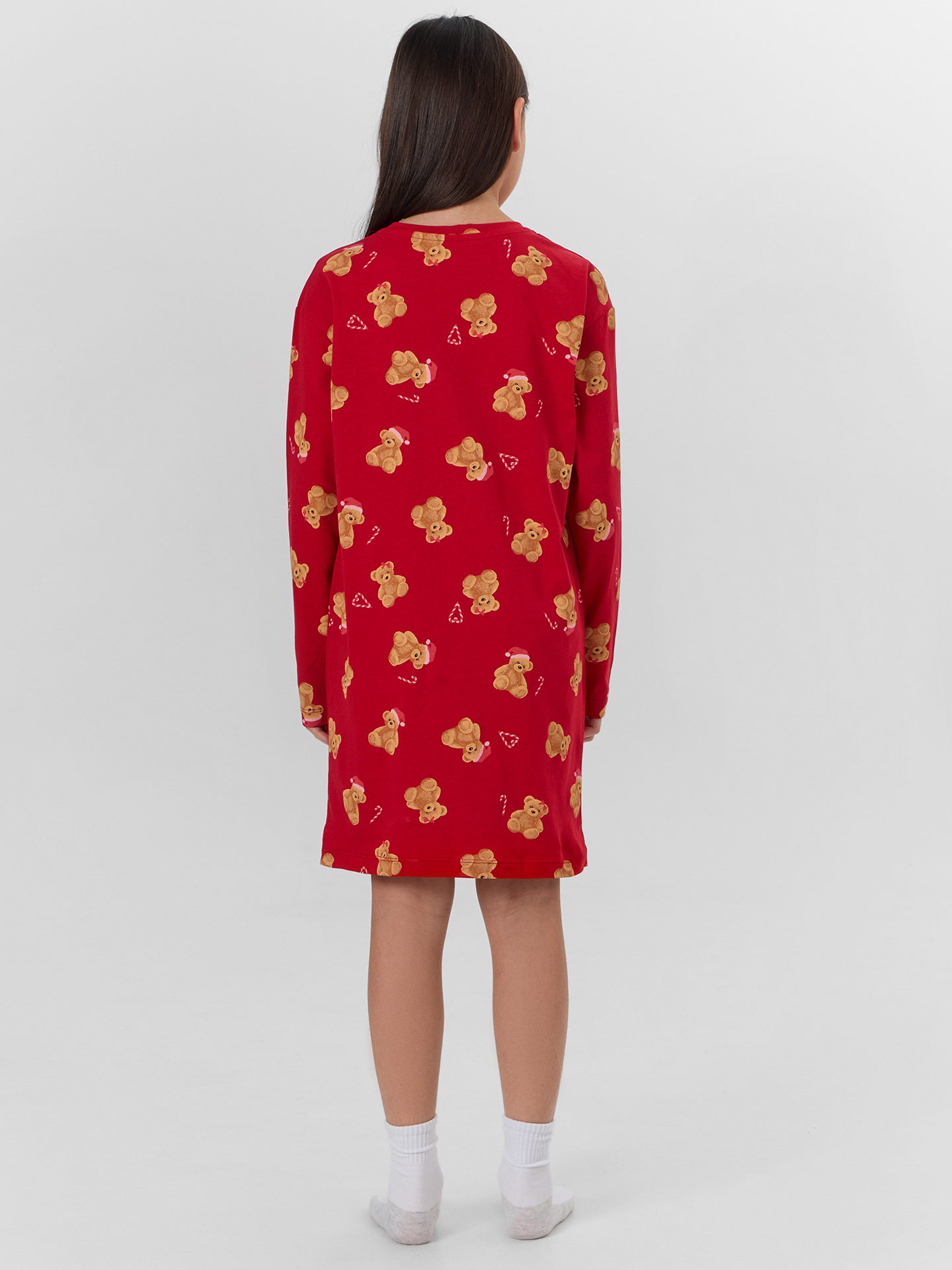 Сорочка ночная Mark Formelle (Марк Формэль) 577727/НГ медвежата на красном - фото 2