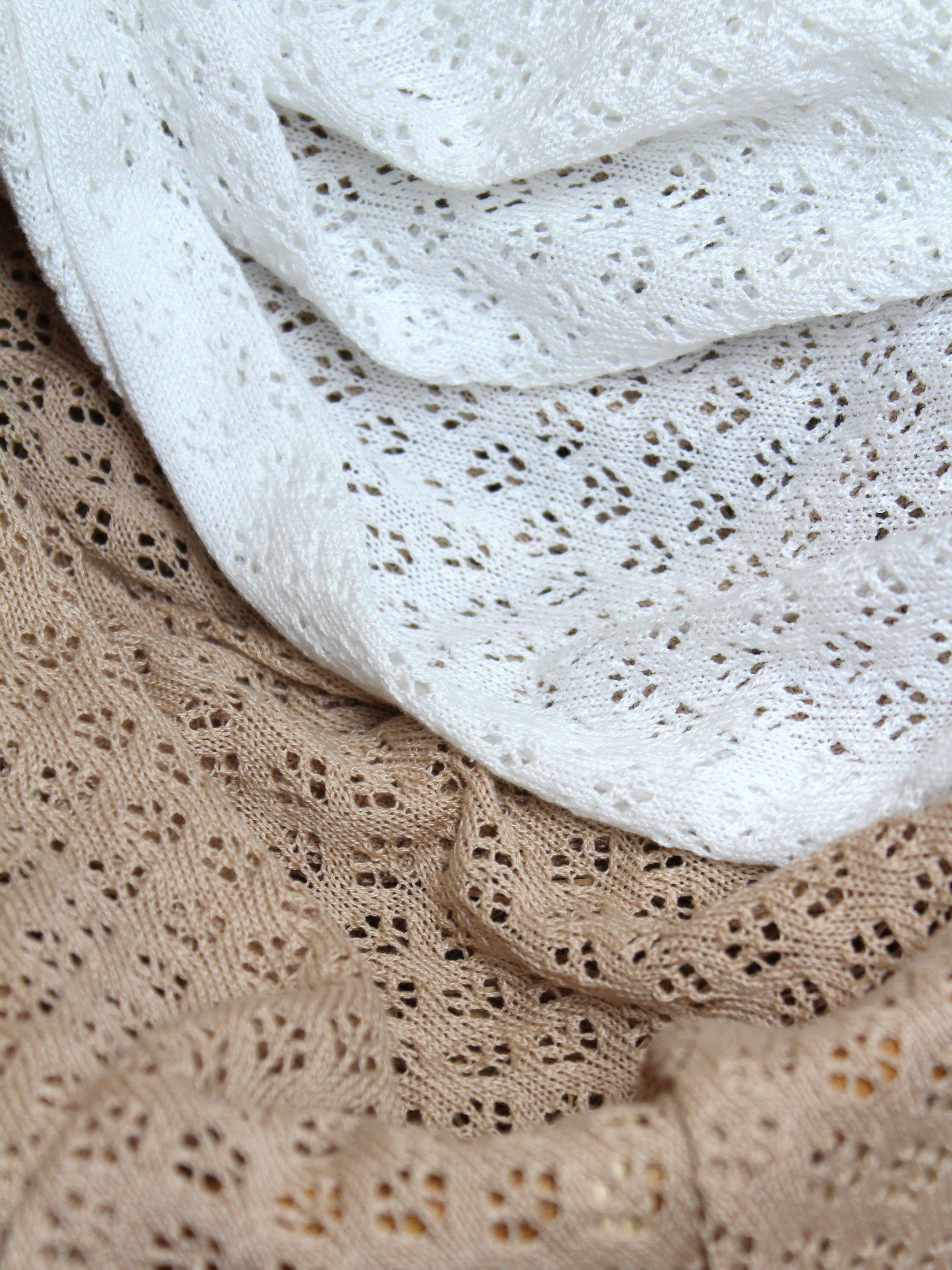 Плед RinaAmari Плетёное облачко 100 x 100 см хлопок - фото 17