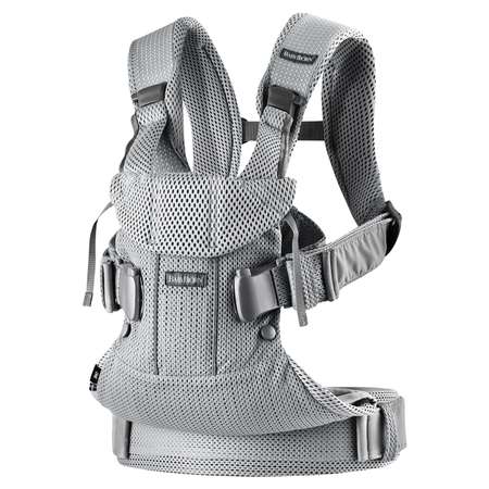 Рюкзак-переноска BabyBjorn One Mesh Серебряный