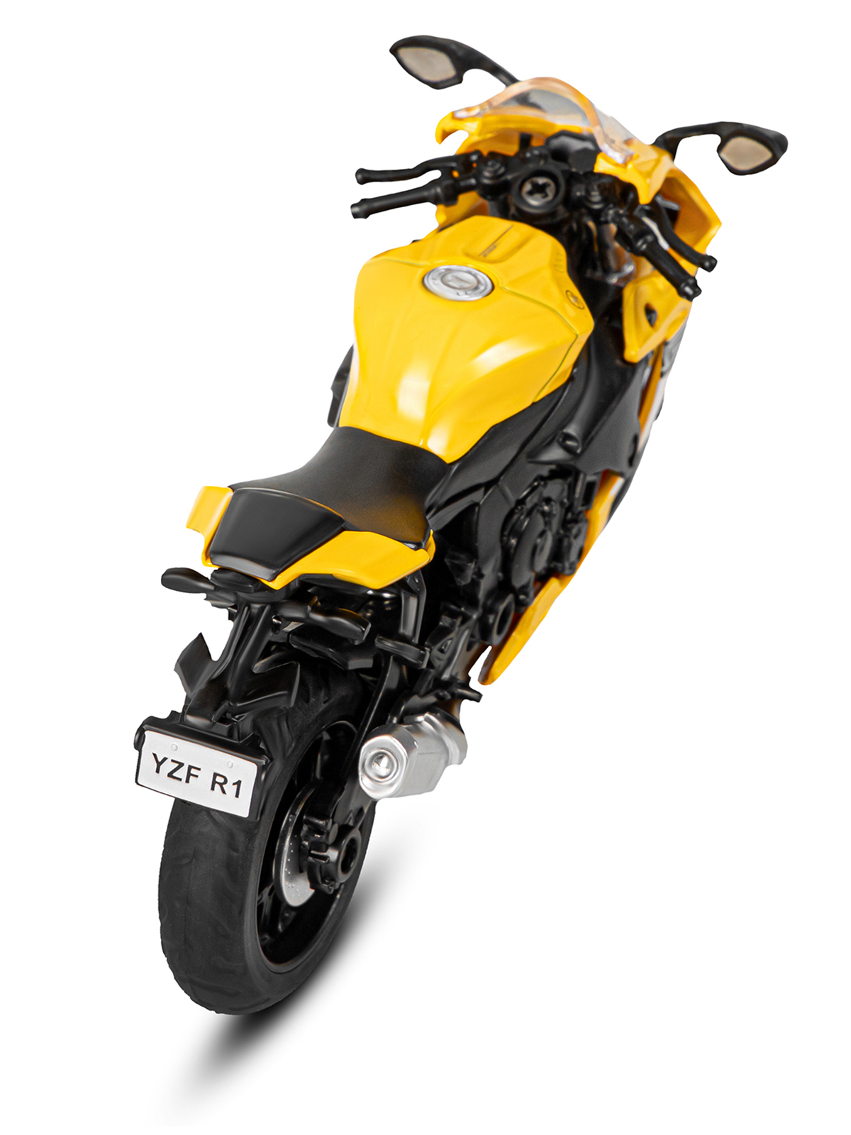 Мотоцикл АВТОпанорама Yamaha YZF R1 1:18 JB1251505 - фото 11
