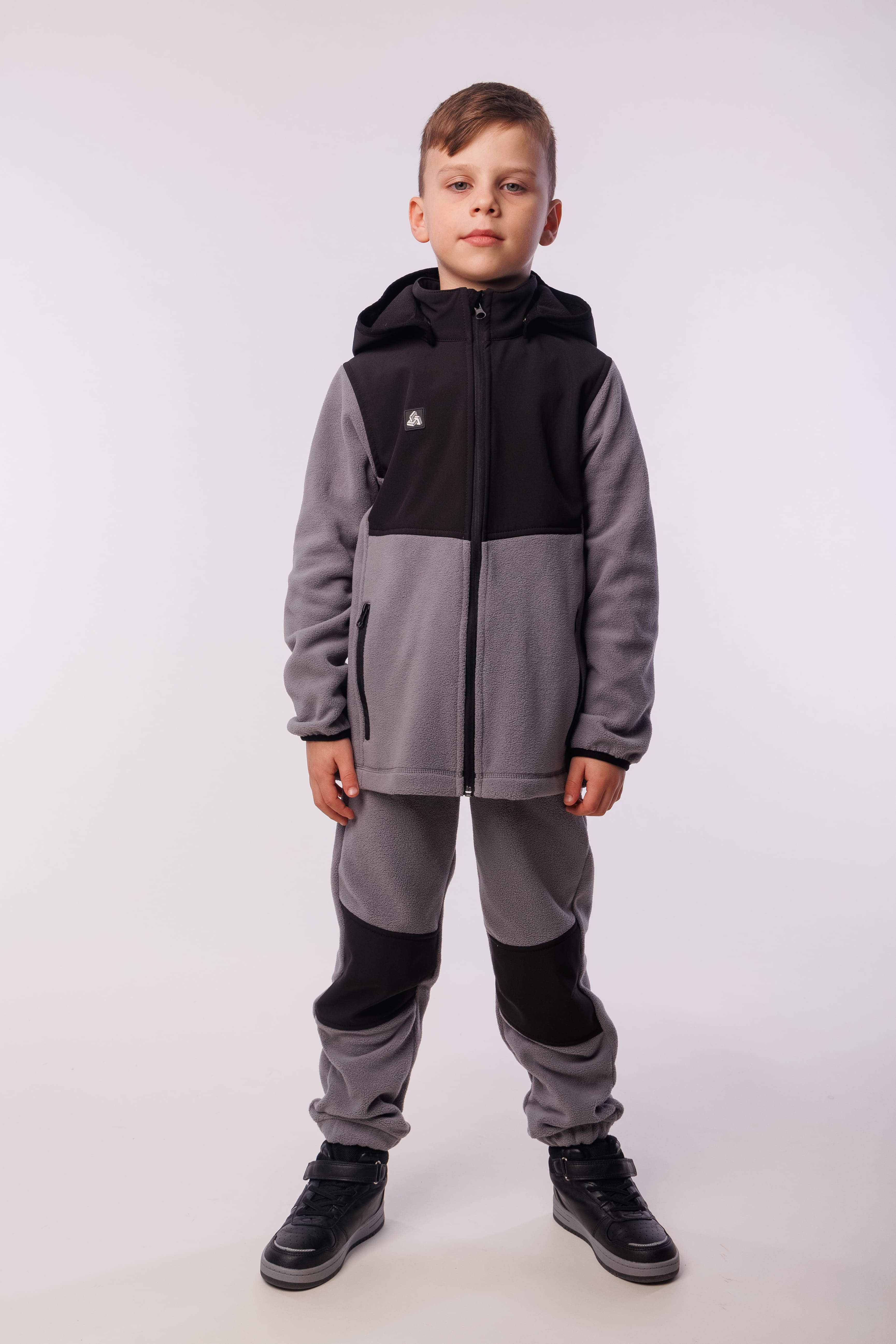 Костюм UKI KIDS 2spr24-059сер - фото 1