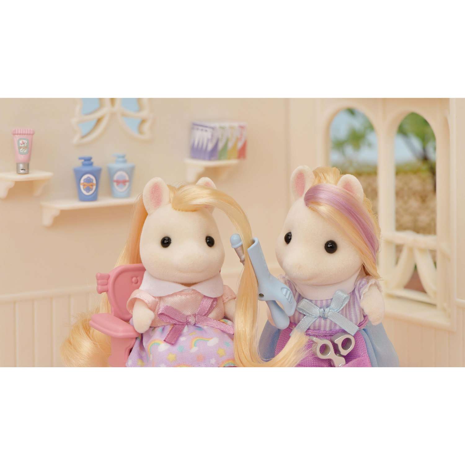 Игровой набор Sylvanian Families Салон красоты Пони - фото 11
