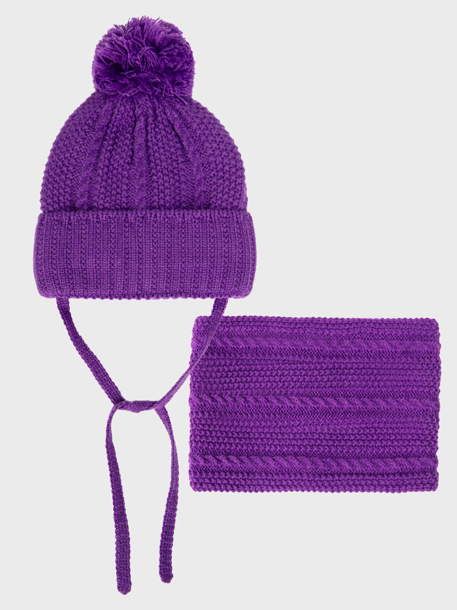 Шапка и снуд PlayToday 32422053 - фото 4