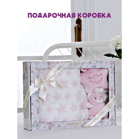 Покрывало Sofi de Marko №1 розовый с игрушкой