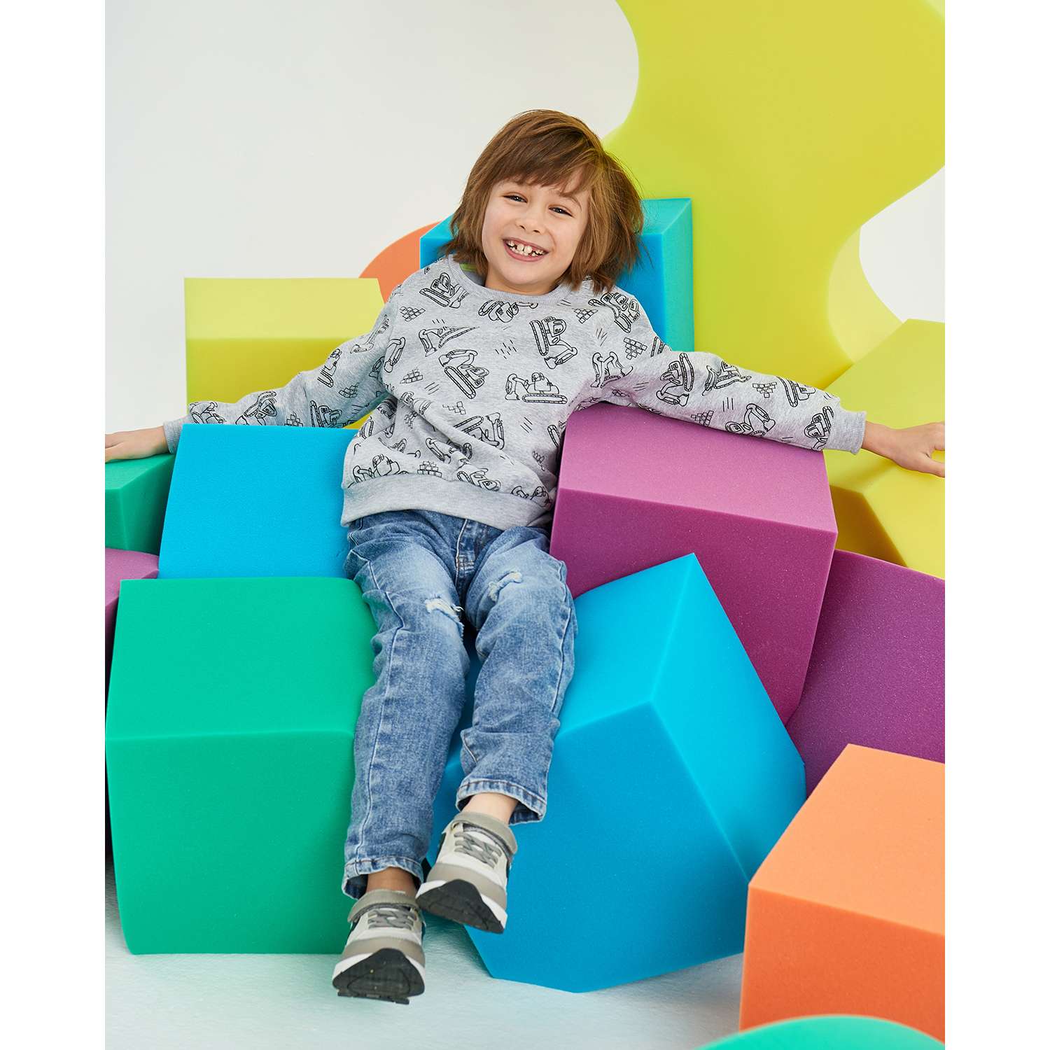 Свитшот Futurino SS23-B06FUkb-GGD0 - фото 6