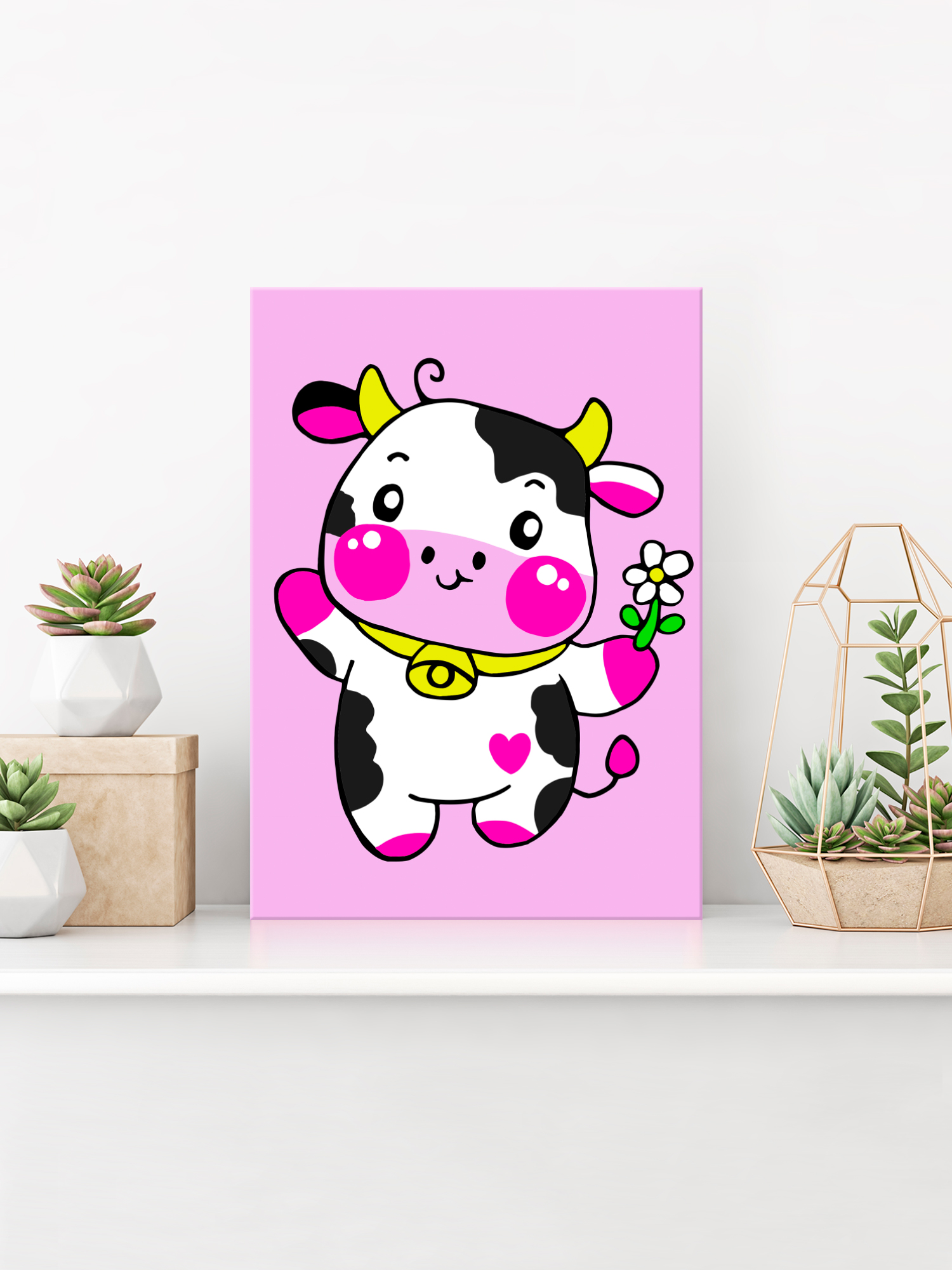 Картина по номерам Hobby Paint Коровка в ассортименте - фото 3