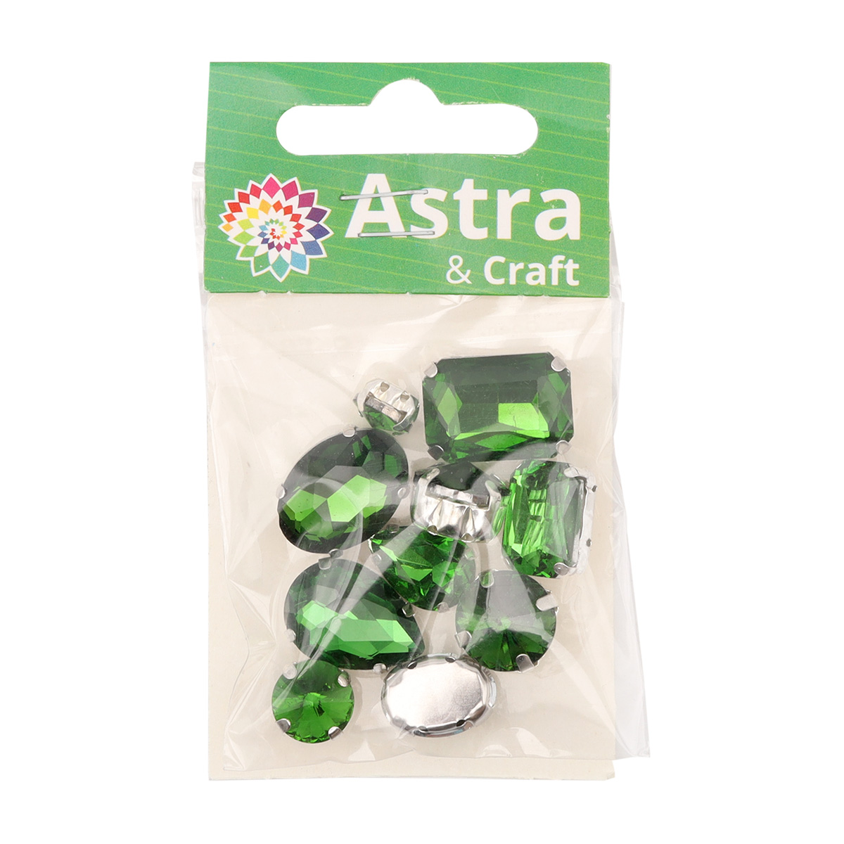 Набор для творчества Astra Craft аппликация Стразы для рукоделия 10 шт - фото 4