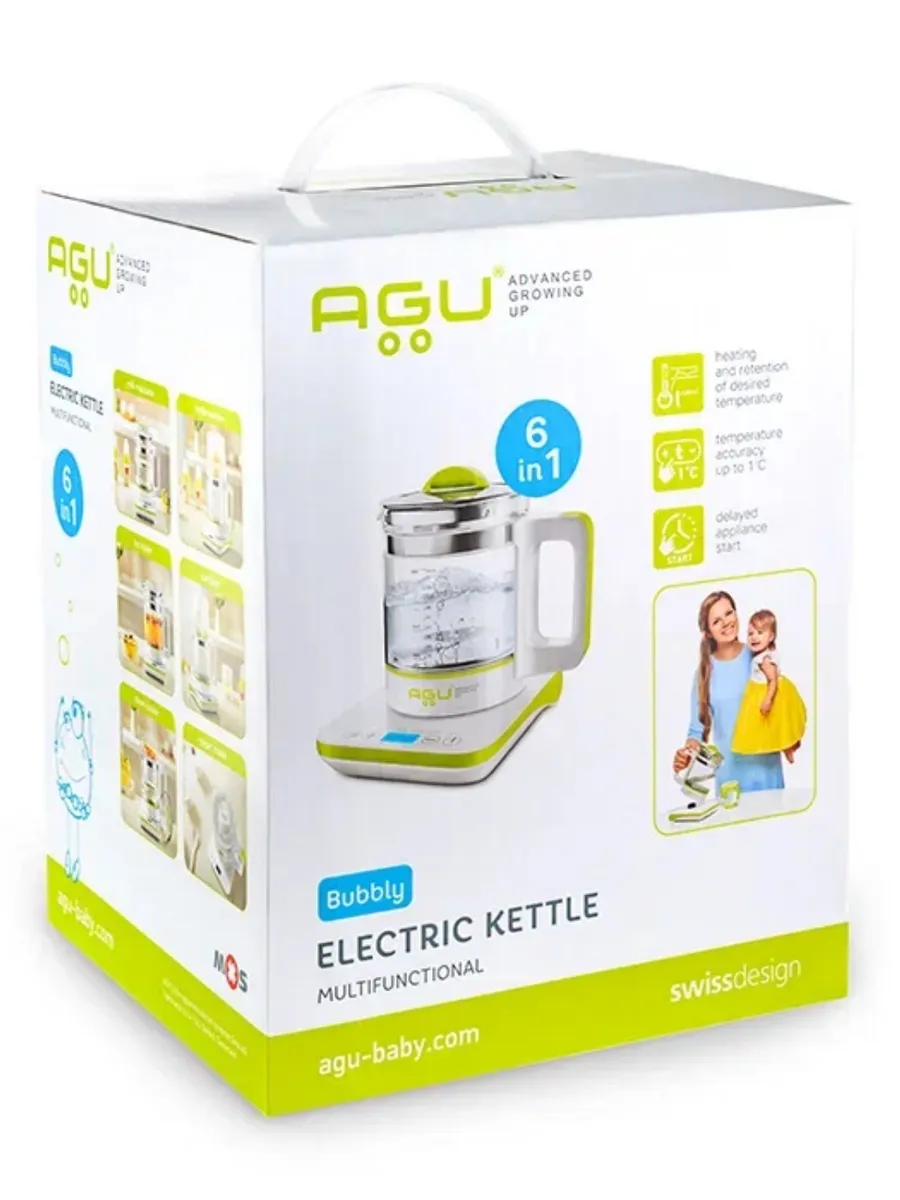 Чайник Agu Baby многофункциональный электрический 6 в 1 - фото 9