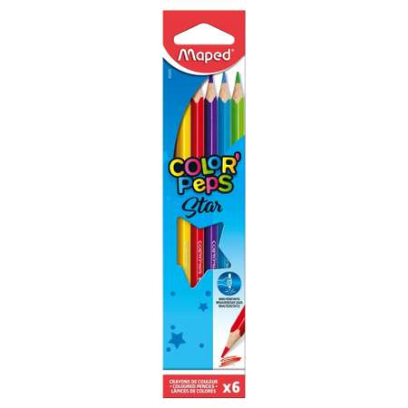 Карандаши цветные MAPED 6 шт.