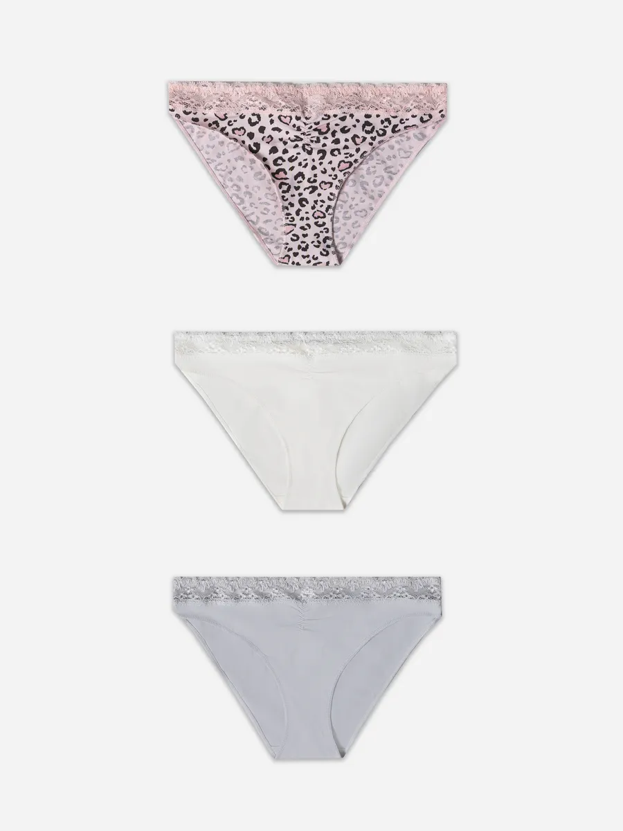 Трусы 3 шт Mark Formelle (Марк Формэль) 412344-3/леопард на розовом - фото 9