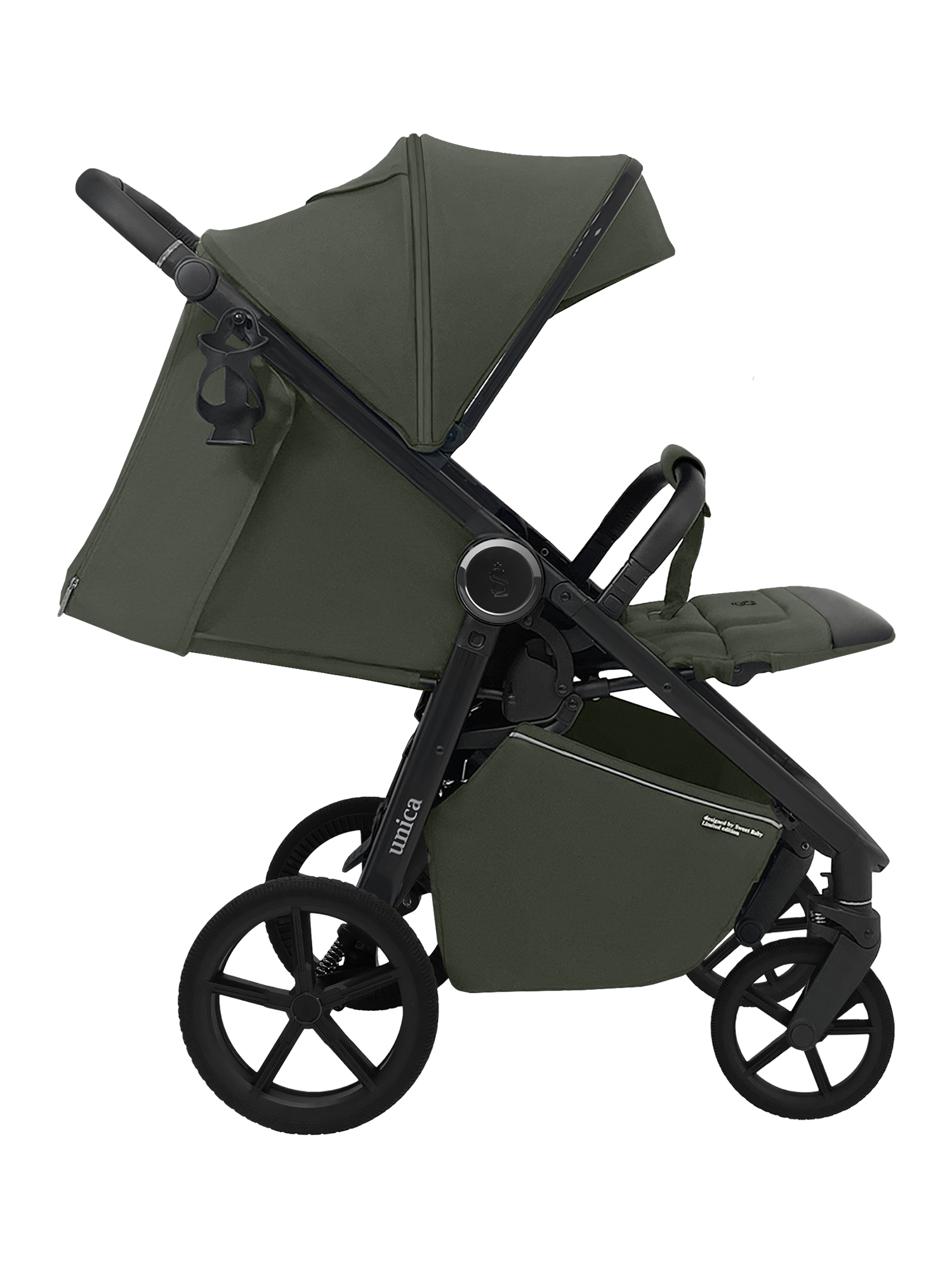 Коляска прогулочная Sweet Baby Unica Green зеленый - фото 17