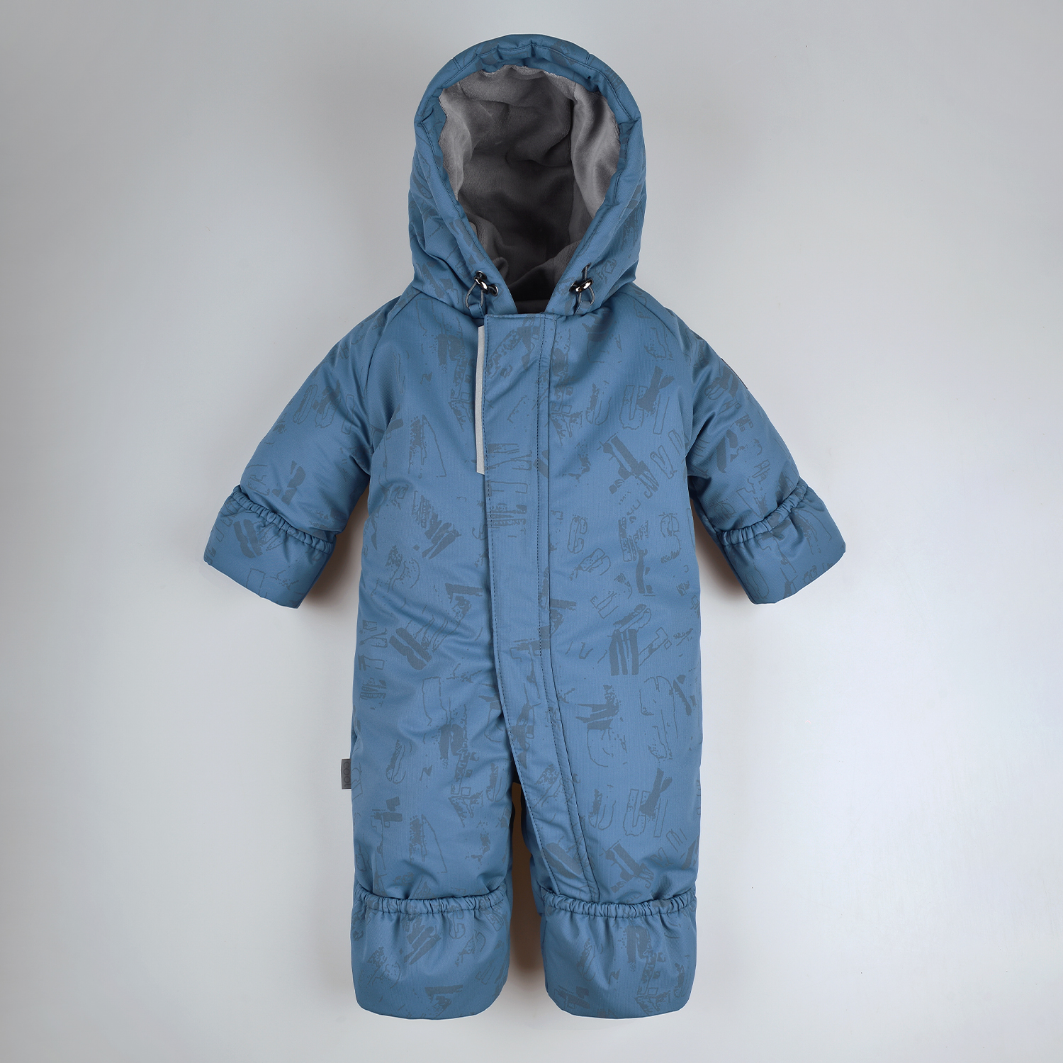 Комбинезон LEO 5010В_деним/серый - фото 1