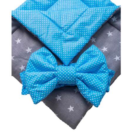 Конверт на выписку Мир Мамы Grey Blue