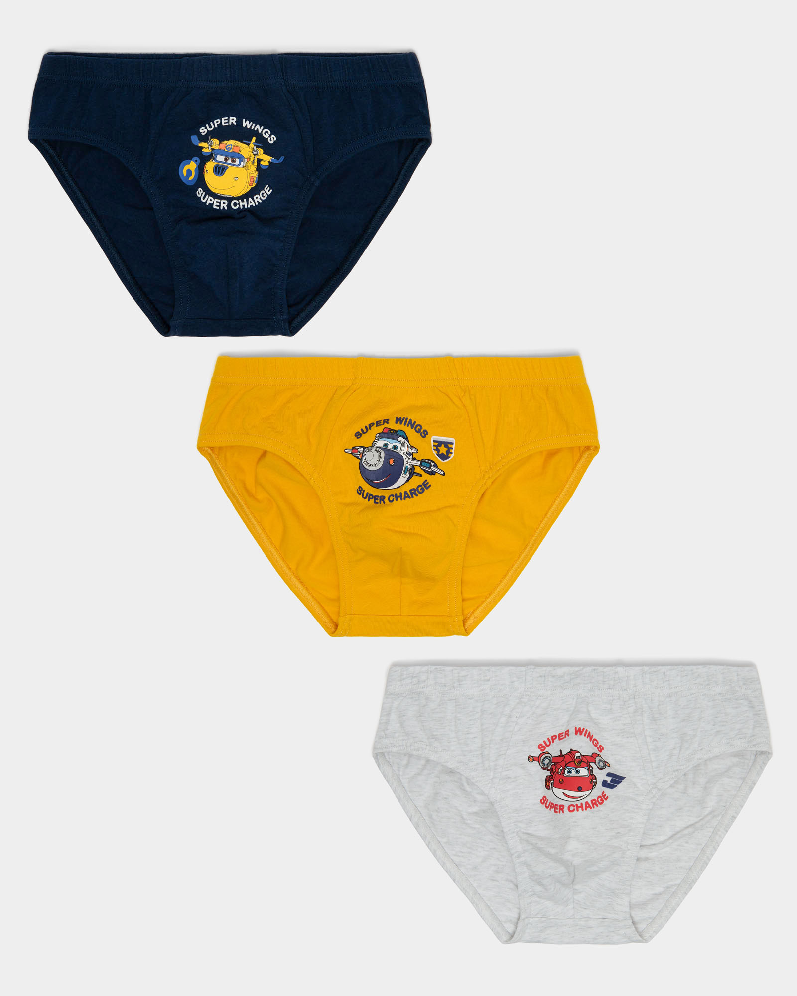 Трусы 3 шт Super Wings S24LC2-4623002kb-43 - фото 1
