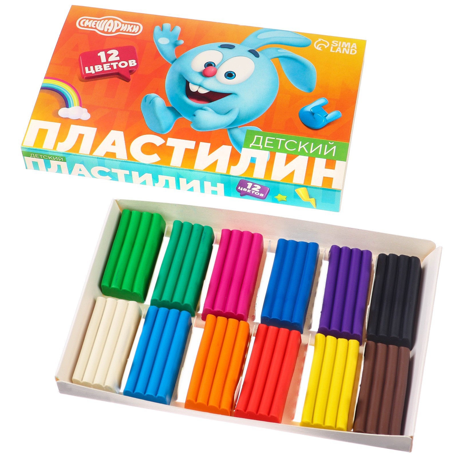 Пластилин Смешарики - фото 3