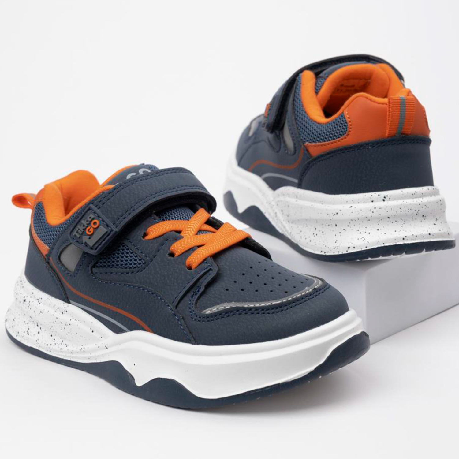 Кроссовки TikkaGo 5A11_261601_navy-orange - фото 2