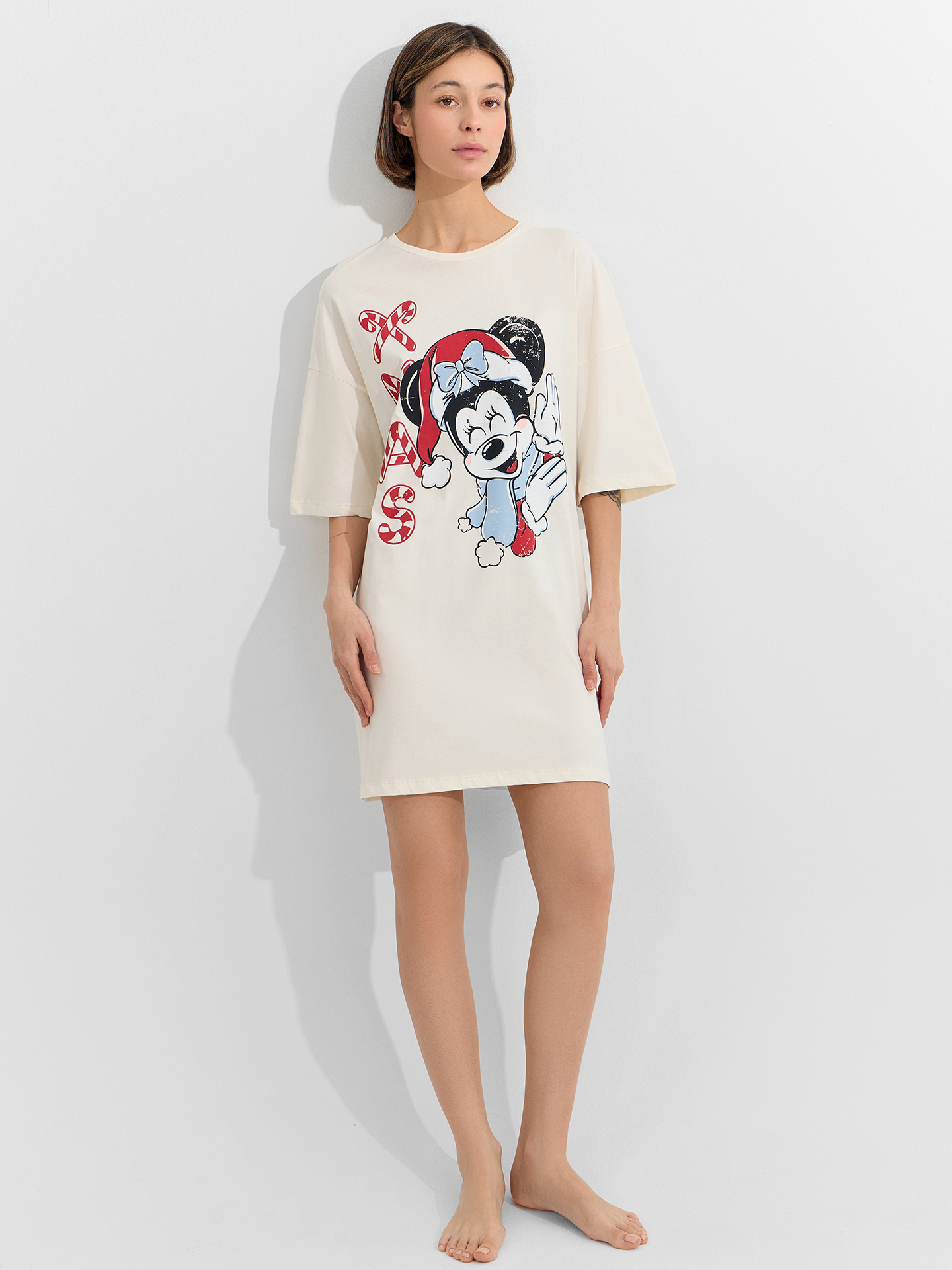 Сорочка ночная Mark Formelle (Марк Формэль) 512079/молочный +печать3 - фото 6