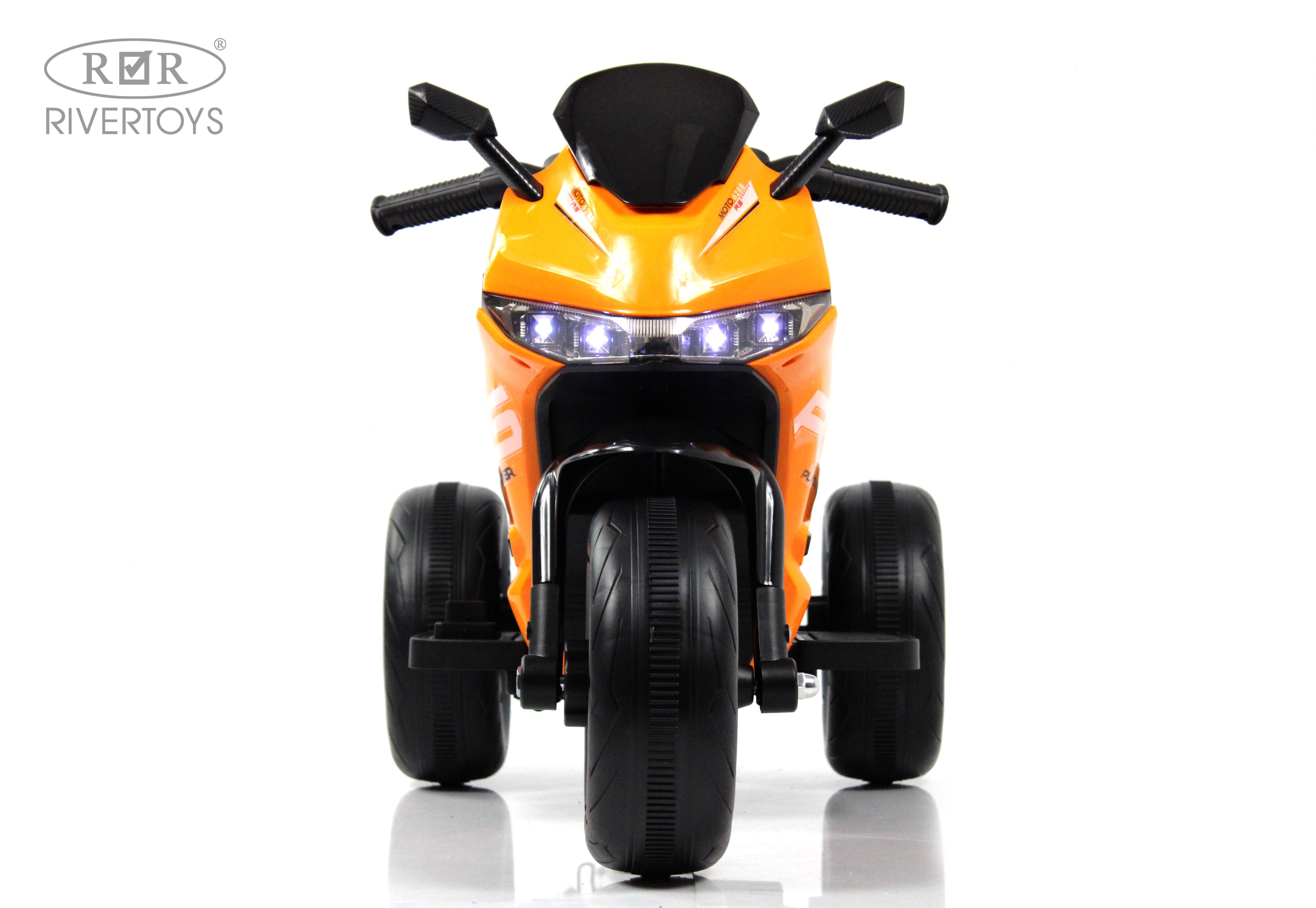 Электромобиль RIVERTOYS K002PX-YELLOW - фото 4