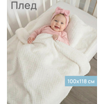 Плед Baby Nice велсофт 100 x 118 см