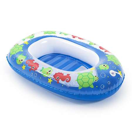 Лодочка для малышей Bestway FLOATIN FRIENDS 102х69см