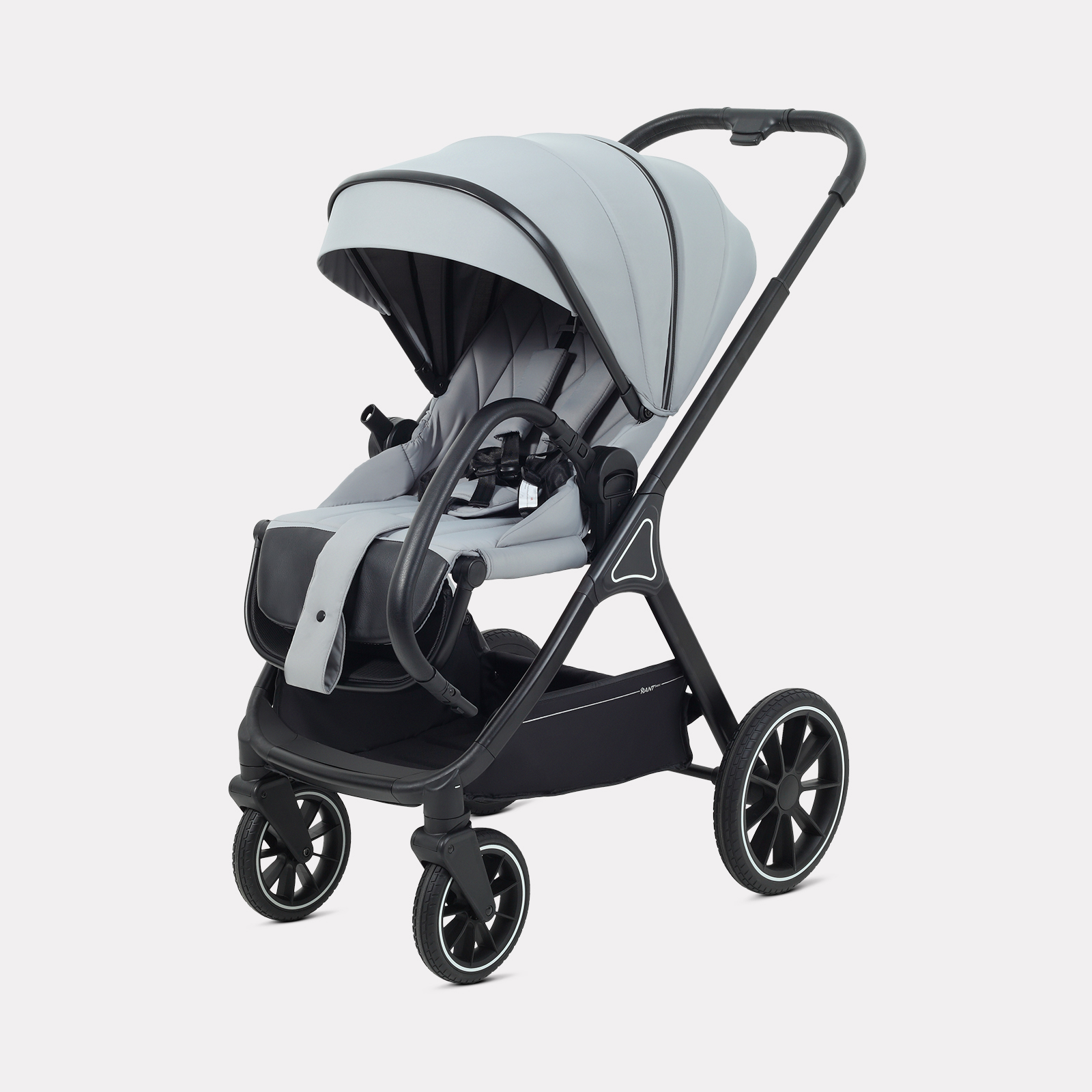 Коляска 2в1 Rant Basic Terra 2в1 серый - фото 10